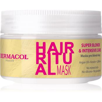 Dermacol Hair Ritual masca pentru par blond 200 ml