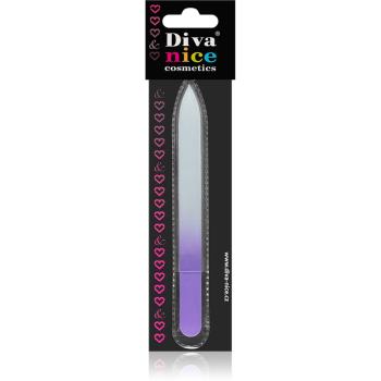 Diva & Nice Cosmetics Accessories pila de unghii din sticla mare Violet