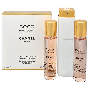 Chanel Coco Mademoiselle - EDT (3 x 20 ml) 60 ml