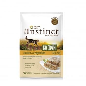 True Instinct Cat No Grain Pui si Legume, 70 g