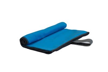 Prosop fitness cu uscare rapida - albastru - Mărimea 40 x 80 cm