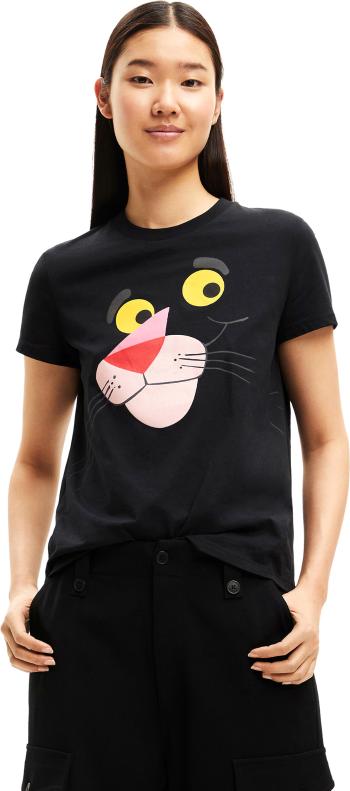 Desigual Tricou pentru femei Hello Pink Panther 22WWTK662000 XL