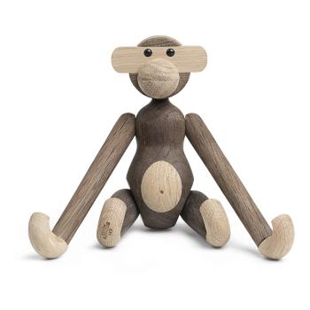 Statuetă din lemn masiv de stejar Kay Bojesen Denmark Monkey