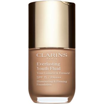 Clarins Everlasting Youth Fluid make-up pentru luminozitate SPF 15 culoare 112 Amber 30 ml