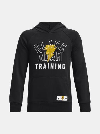 Under Armour Project Rock BA Rival Flc Hdy Hanorac pentru copii Negru