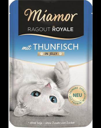 MIAMOR Ragout Royale in Jelly Tuna ton in gelatina pentru pisica 100 g