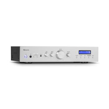 Auna AMP-CD608 DAB, amplificator stereo HiFi, 4 x 100 W, RMS, DAB + BT, intrare optică, telecomandă