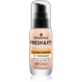 Essence Fresh & Fit fond de ten lichid culoare 30 Fresh Honey 30 ml