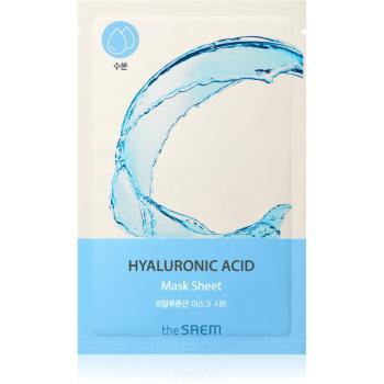 The Saem Bio Solution Hyaluronic Acid mască textilă hidratantă 20 g
