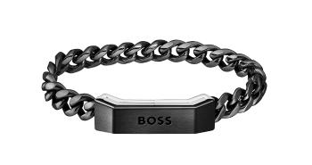 Hugo Boss Brățară stilată placată cu aur Carter 1580316 17,5 cm