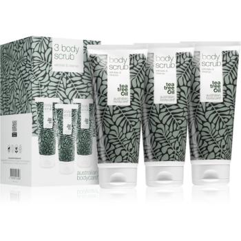 Australian Bodycare 3 Body Scrub set cadou (pentru corp)