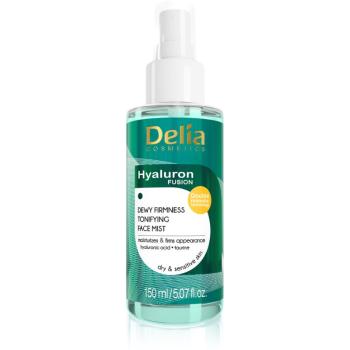 Delia Cosmetics Hyaluron Fusion ceață facială tonică cu efect de întărire 150 ml