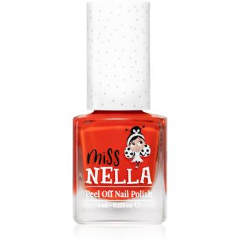 Miss Nella Peel Off Nail Polish lac de unghii pentru copii MN07 Strawberry'n'Cream 4 ml