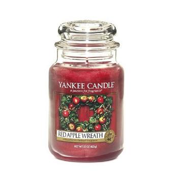 Yankee Candle Lumânare parfumată Classic mare Red Apple Wreath 623 g