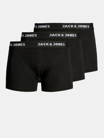 Jack & Jones Anthony Boxeri, 3 bucăți Negru