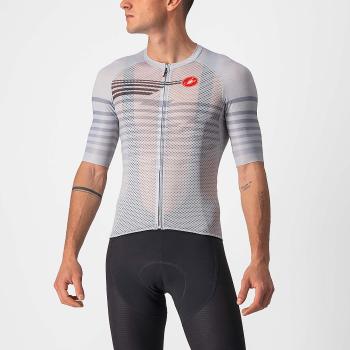 
                 CASTELLI Tricou de ciclism cu mânecă scurtă - CLIMBER&#039;S 3.0 - argintiu/gri  
            