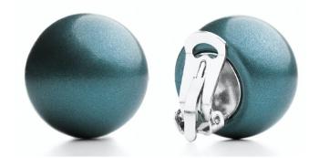 Ballsmania Cercei metalici originali Blu oceano Metal O154M-18-4718