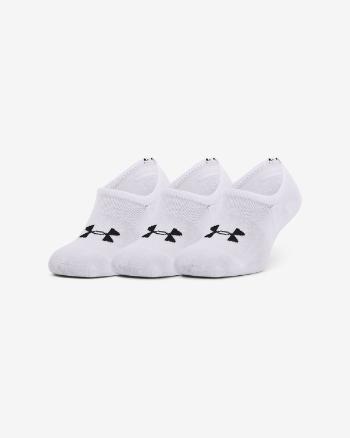 Under Armour Core Set de 3 perechi de șosete Alb