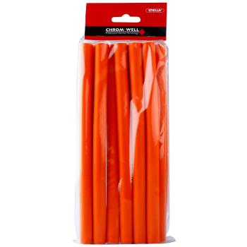 Chromwell Accessories Orange Long Bendy Rollers (ø 16 x 240 mm ) 10 buc