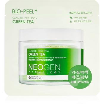 Neogen Dermalogy Bio-Peel+ Gauze Peeling Green Tea discuri pentru indepartarea impuritatilor pentru luminozitate si hidratare 1 buc