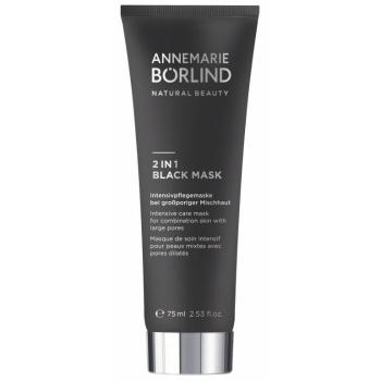 ANNEMARIE BORLIND Mască neagră 2 în (2 in 1 Black Mask) 75 ml