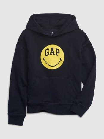 GAP Gap & Smiley® Hanorac pentru copii Albastru