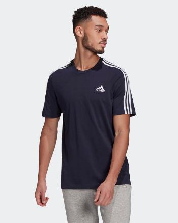 adidas Performance 3-Stripes Tricou Albastru