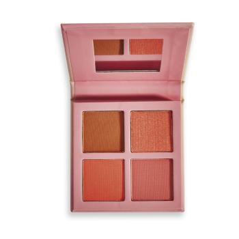 Makeup Obsession Paleta cu farduri de obraz Blush Crush Strawberry Dreams 4 x 1,1 g