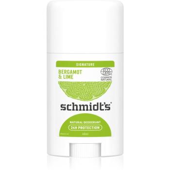 Schmidt's Bergamot + Lime deodorant stick 40 g