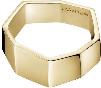 Calvin Klein Inel elegant placat cu aur Origa KJATJR10010 54 mm