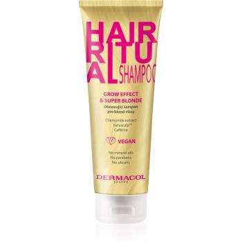 Dermacol Hair Ritual șampon regenerator pentru par blond 250 ml