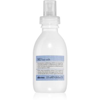 Davines SU Hair Milk lapte pentru par ce nu necesita clatire pentru toate tipurile de păr 135 ml