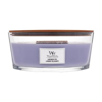 WoodWick Lumânare parfumată Lavender Spa 453,6 g