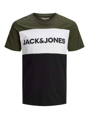 Jack&Jones Tricou pentru bărbați JJELOGO Slim Fit 12173968 Pădure de noapte S