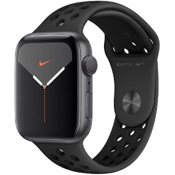 Apple Watch Series 5 Nike 40mm aluminiu gri spațial cu curea neagră Nike
