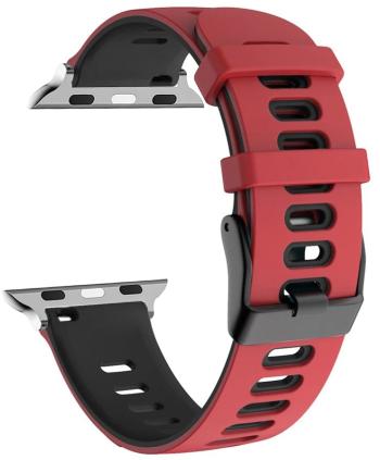 4wrist Silikonový řemínek pro Apple Watch - Red 42/44/45 mm