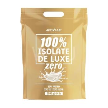 Activlab 100% Isolate DE LUXE 700g - ZERO - căpșună
