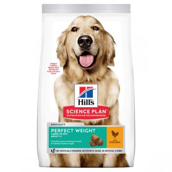 Pachet 2 x Hill's SP Canine Adult Perfect Weight Large Breed Pui, 12 Kg