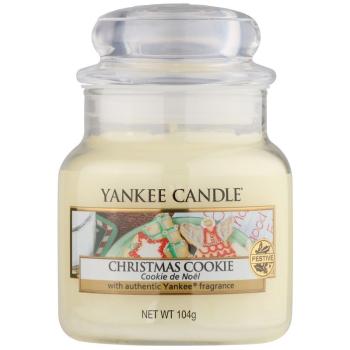 Yankee Candle Christmas Cookie lumânare parfumată Clasic mediu 104 g