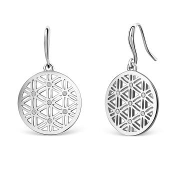 CRYSTalp Cercei fashion cu cristale Flower of Life 40086.CRY.R