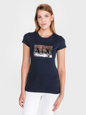 Armani Exchange Tricou Albastru