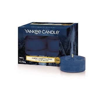Yankee Candle Lumânări aromatice de ceai A Night Under The Stars 12 x 9,8 g