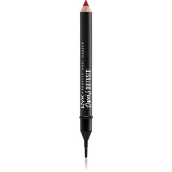 NYX Professional Makeup Dazed & Diffused Blurring Lipstick ruj in creion culoare 09 - Day Drink 2.3 g