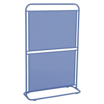 Paravan metalic pentru balcon ADDU MWH, 124 x 80 cm, albastru