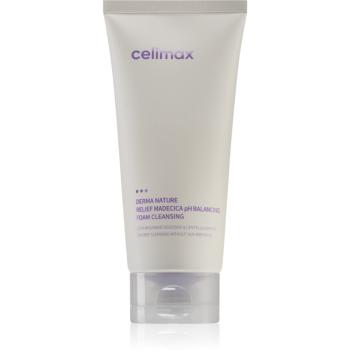 celimax Derma Nature Madecica spuma de curatare revigoranta pentru piele sensibila cu tendinte de inrosire 150 ml