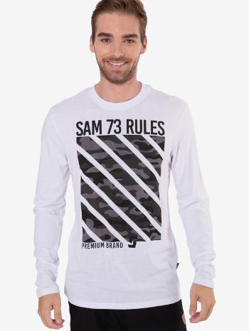 Sam 73 Tricou Alb