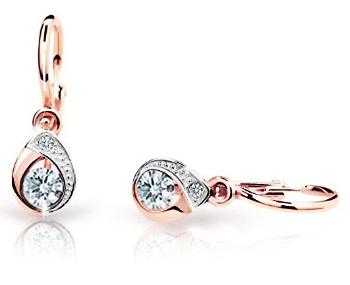 Cutie Jewellery Cercei pentru copii C1898-10-X-4 alb