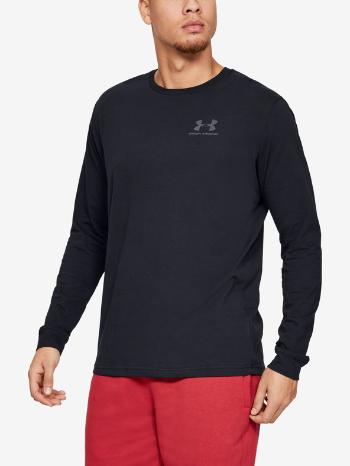 Under Armour Sportstyle Left Chest Tricou Negru