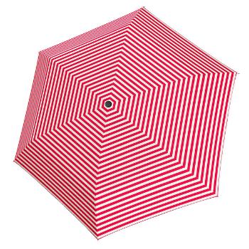 Tamaris Umbrela pliabilă pentru femei Tambrella Light Stripe pink