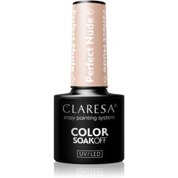 Claresa SoakOff UV/LED Color Perfect Nude lac de unghii sub forma de gel culoare 6 5 g